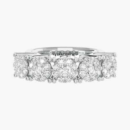 Damla Diamond Wedding Ring